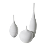 HULIANFU Jingdezhen Modern Minimalist Handmade Art Zen Vase Ceramic Ornaments Living Room Model Home Decoration