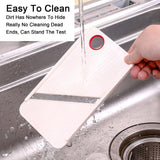 HULIANFU Manual Vegetable Slicer Stainless Steel Portable Kitchen Shredder Potato Cabbage Cutter Grate Multi-Purpose Home Kitchen Tool