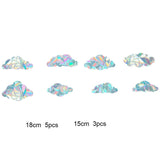HULIANFU Sun Catcher Wall Stickers Rainbow Window Mirror Sticker Bedroom Decoration Window Decal for Home Decor Rainbow Maker