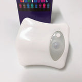 HULIANFU Smart Bathroom Toilet Nightlight LED Body Motion Activated On/Off Seat Sensor Lamp 8 multicolour Toilet lamp hot