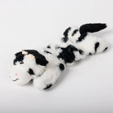 HULIANFU New Cute Plush Toys Squeak Pet Wolf Rabbit Animal Plush Toy Dog Chew Squeaky Whistling Involved Squirrel Dog Toys