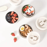 HULIANFU New Thermal Lunch Box Portable Japanese Style Bento Box Lunchbox Leakproof Food Container Microwave oven Dinnerware for Students