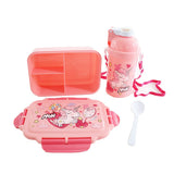 HULIANFU Unicorn Kawaii Bento Lunch Box Water Bottle for Kids Girls Boys Children School Kindergarten Mini Snack Sandwich Food Container
