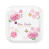 HULIANFU Spit Bones Bone Dish Household Melamine Plastic Dining Table Tray Dried Fruit Residue Snack Residue Dish Snack Dish Vinegar Dish