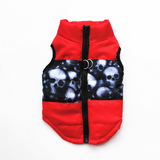 HULIANFU Warm Dog Clothes For Small Dog Windproof Winter Pet Dog Coat Jacket Padded Clothes Puppy Outfit Vest Yorkie Chihuahua Clothes