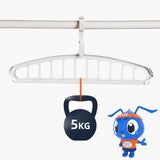 HULIANFU Joybos Clothes Hanger Closet Organizer Space Saving Hanger Multi-port Clothing Rack Plastic Scarf Storage hangers for clothes