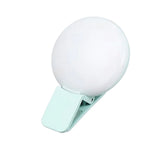 HULIANFU Mini Q Selfie Ring Light Portable Flash LED USB Clip Mobile Phone Fill Lamp Led Mirror Neon Sign Selfie Ring Makeup Lightings