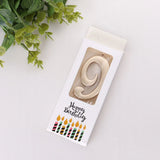 HULIANFU New Sequins Digital Candle Birthday Number Cake Candle 0 1 2 3 4 5 6 7 8 9 Cake Topper Girls Boys Baby Party Supplies Decoration