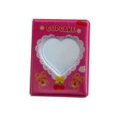 HULIANFU Letter Printed Photo Album 3 Inches Photocard Binder Instax Mini Album Scrapbook For Photos Collect Book Kpop Card Binder