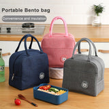 HULIANFU Portable Cooler Bag Ice Pack Lunch Box Insulation Package Insulated Thermal Food Picnic Bags Pouch For Women Girl Kids Children