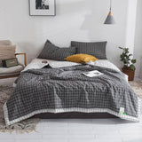 HULIANFU Svetanya Print Thin Quilt Soft Throws Blanket (no Pillowcase)