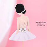 HULIANFU New Back Silk Gauze Skirt Happy Mothers Day Cake Topper Girl Birthday Cake Decoration Party Supplies Cake Decorating Tools
