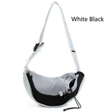 HULIANFU Pet Puppy Carrier S/L Outdoor Travel Dog Shoulder Bag Mesh Oxford Single Comfort Sling Handbag Tote Pouch