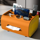 HULIANFU Paper Box Home Living Room Coffee Table Creative Multi-function Remote Control Storage Tissue Box Desktop Modern Style TissueBox