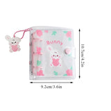 HULIANFU Transparent 3 Inch Photo Album 20 Pockets INS Cartoon Polaroid Album Collection Book Kpop Photocard Holder Hand Account Book