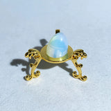 HULIANFU Natural Crystal Stone Egg Polished Agate Quartz Obsidian Minerale Jewelry Transfer Home Decoration Healing Craft DIY Gift Toy