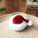 HULIANFU 2023 Christmas Antler Hair Clips Deer Ear Hairpins Festival Christmas Headbands Pine Cones Hair Ball Adult Headwear Hair Accessories
