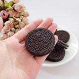 HULIANFU Simulation Oreo Cookies Fake Cake Artificial Food Model Children Photography Prop Bakery Decoration Wedding Party Home Decor