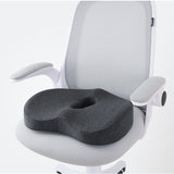 HULIANFU Memory Foam Lumbar Cushion Orthopedic Pillow Office Chair Cushion Support Waist Back Pillow Sets Car Seat Cushion Hips Massager