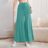 Hulianfu Fashion High Waist Wide Leg Pants For Women Autumn Loose Casual Women' S Pants Pantalon Vintage Long Trousers