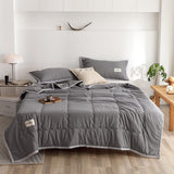 HULIANFU   YanYangTian Summer bedspread quilted blankets Air conditioning quilt bed linen for single bed Couple bed quilt 150 Single duvet