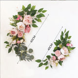 HULIANFU Metal Wedding Arch Stackable DIY Arch for Prop Supplies Decoration Easy Assembly Rose Gates Balloon Archway Arbours Party Decor