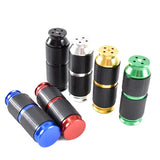HULIANFU Portable The 3rd Generation Whipped Cream Cracker Dispenser Rubber Grip Safe Gas Canister Bottle Opener 6 Colors  Aluminum Alloy