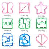 HULIANFU Lunch DIY Sandwiches Cutter Mould Food Cutting Die Bread Biscuits Mold Children Baking Tools