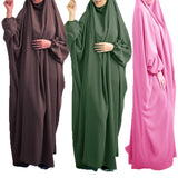 hulianfu Ramadan Turkey Muslim Women Hijab Dress Abaya Hooded Prayer Garment Long Khimar Jilbab Burka Eid Abayas Gown Islam Niqab Kaftan