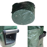 HULIANFU PE Potato Grow Bags Indoors Tomatoes Carrots Grow Pot Planting Vegetable Pots Garden Living Bag Outdoor Garden Pot Garden Tool