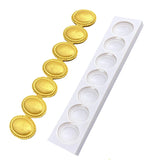 HULIANFU Pearl Rope Wave Flower Gemstone Shape Cake Side Lace Silicone Sugarcraft Mold Fondant Cake Decorating Tools