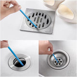 HULIANFU Kitchen Sink Sewer Cleaning Agent Remove Oil Pollution Washbasin Toilet Bathtub Pipe Cleaning Sticks Household Cleaning Products