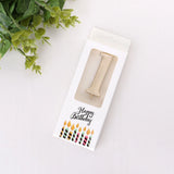 HULIANFU New Sequins Digital Candle Birthday Number Cake Candle 0 1 2 3 4 5 6 7 8 9 Cake Topper Girls Boys Baby Party Supplies Decoration