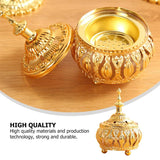 HULIANFU Middle East European Creative Lace Incense Burner Metal Craft Ornaments Incense Burner Spiritual Decor Incense Burner Arabic New