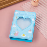 HULIANFU Letter Printed Photo Album 3 Inches Photocard Binder Instax Mini Album Scrapbook For Photos Collect Book Kpop Card Binder