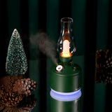 HULIANFU Portable aroma diffuser Simulation Flame USB Ultrasonic Humidifier Home Office Air Humidifier Aromatherapy Flame Lamp Difusor