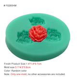 HULIANFU New Mini Flowers Series Silicone Mold DIY Handmade Fondant Cake Baking Chocolate Sugar Cake Tool Resin Polymer Clay Making Mould