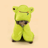 HULIANFU Puppy Dog Towel Drying Towel For Dog Bathrobe Absorbent Shower Dog Bath Robe Blankets Cleaning Pet Products Accessories Supplies
