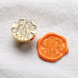 HULIANFU Sealing Wax Seal stamp Classic Diy Retro Metal Card making Wax seal Stamp Handcrafts Wedding Invitations Tools