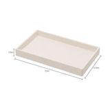 HULIANFU Velvet Jewelry Display Tray Case Hot Sales Stackable Exquisite Jewellery Holder Portable Ring Earrings Necklace Organizer Box