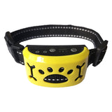 HULIANFU Rechargeable Dog Bark Collar Waterproof Pet Anti Bark Collar Stop Barking Device No Harm Control for Pet Dog Trainning Collars