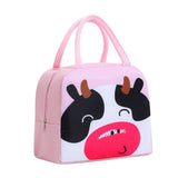 HULIANFU Portable Insulated Thermal Picnic Food Lunch Bag Box Cartoon Tote Food Fresh Cooler Bags Pouch For Women Girl Kids Children Gift