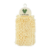 HULIANFU Rectangle Soft Hand Towel Portable Microfiber Quick Dry for Kitchen Embroidery High Quality Bathroom Travel Towels Breathable