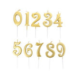 HULIANFU New Sequins Digital Candle Birthday Number Cake Candle 0 1 2 3 4 5 6 7 8 9 Cake Topper Girls Boys Baby Party Supplies Decoration