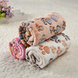 HULIANFU Soft and Fluffy Light Thin Pet Blanket Cute Cartoon Pattern Dog Bed Mat Warm and Comfortable Bed Blanket for Cats Pet Supplies