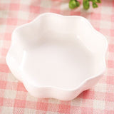 HULIANFU Japanese Leaf Ceramic Sauce Dish Kitchen Seasoning Plate Ice Cracked Glaze Sauce Small Dishes Fish Shaped Bowl For Kitchen