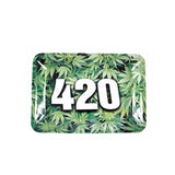 HULIANFU Tobacco Rolling Tray 18*12.5CM Herb Tobacco Tinplate Plate Smoking Accessories Cigarette Rolling Tray For Grinder