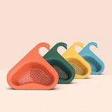 HULIANFU Kitchen Leftover Sink Strainer Sink Swan Drain Basket General  Fruit and Vegetable Drain Basket Multifunctional Drain Basket