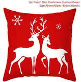 HULIANFU Santa pillowcase Happy New Year 2023 Xmas Gifts  Christmas Decor For Home Merry Christmas Ornament Navidad Natal Xmas Gifts