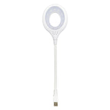 HULIANFU LED Desk Lamp Portable Night Light Lamp Freely Foldable Table Lamp USB LED Luminaria De Mesa Super Bright Ring Lights Non Strobe